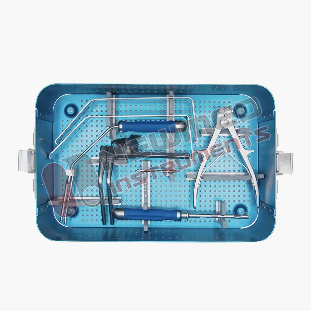 前方整形外科用頸椎プレートシステムセット | New Med Instruments